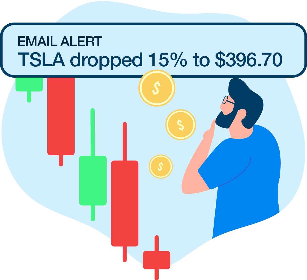 Stock Market Illustration